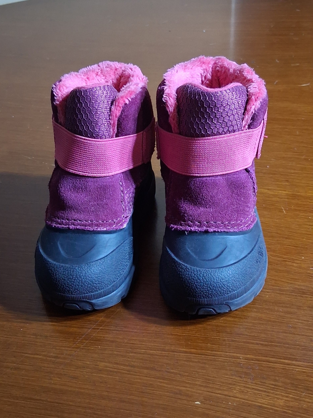 The North Face Kids Purple and Pink Insulated Snow Boots